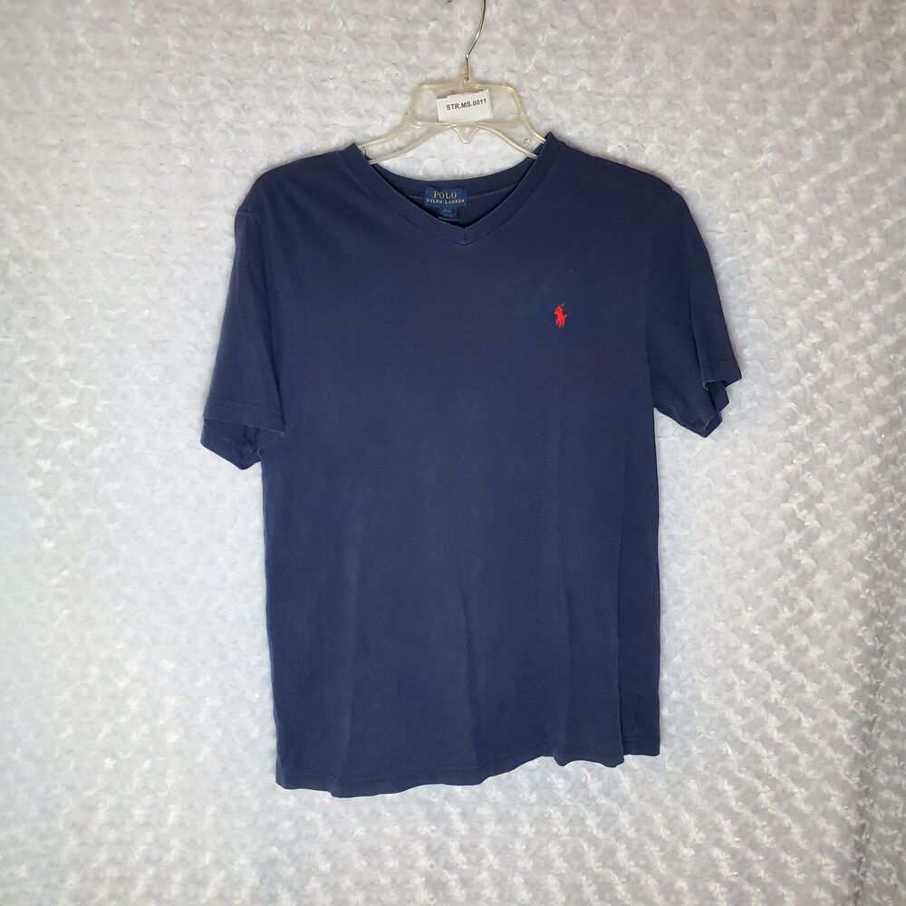 Polo Ralph Lauren Blue Classic Graphic T-Shirt - Size L